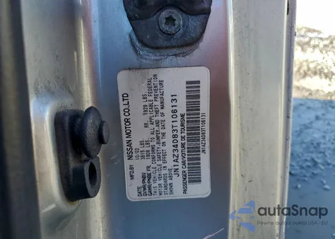 2003 Nissan 350Z Coupe z USA, uszkodzony, nr VIN JN1AZ34D83T106131